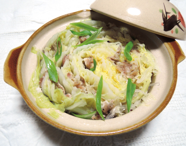 塩豚と白菜のとろとろ煮込み