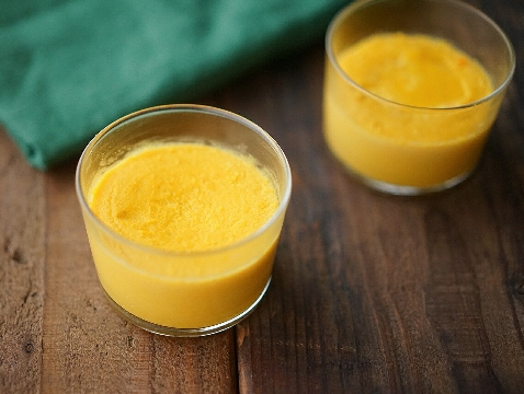 かぼちゃの甘酒プリン